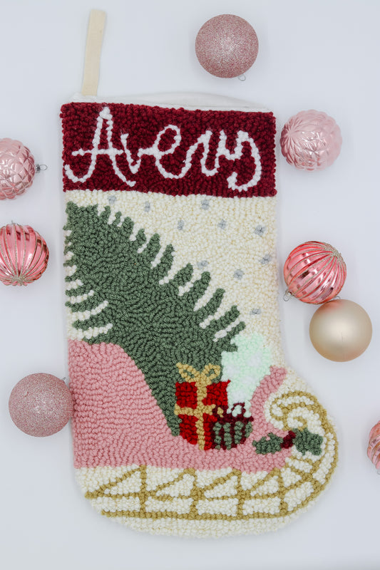 Whimsical Christmas Sleigh